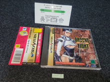 Load image into Gallery viewer, Groove On Fight - Sega Saturn sat stn