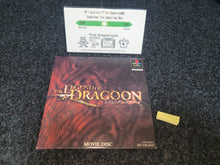Load image into Gallery viewer, Legend of Dragoon MOVIE DISC (not for sale) - Sony PS1 Playstation