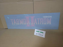 Load image into Gallery viewer, Mortal Kombat II Original Marquee Pop - Arcade poster artset