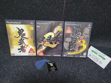 Load image into Gallery viewer, Onimusha 1/2/3 Set + Memory Card - Sony playstation 2