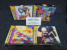 Load image into Gallery viewer, Snk/Capcom Fighting Game Set (kof95, vampire Savior, Samurai 3, Samurai 4) - Sega Saturn sat stn