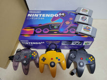 Load image into Gallery viewer, Nintendo 64 Console - black + 3 Extra Controllers - Nintendo64 N64 Nintendo 64