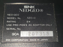 Load image into Gallery viewer, Snk NeoGeo Console + 2 controllers - Snk Neogeo AES NG