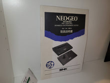 Load image into Gallery viewer, Snk NeoGeo AES Manual - Snk Neogeo AES NG