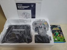 Load image into Gallery viewer, Nintendo 64 Console - black + Perfect Strikers - Nintendo64 N64 Nintendo 64