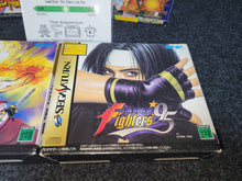 Load image into Gallery viewer, Snk/Capcom Fighting Game Set (kof95, vampire Savior, Samurai 3, Samurai 4) - Sega Saturn sat stn