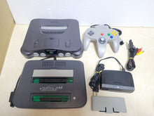 Load image into Gallery viewer, Nintendo 64 Console - black + Tristar64 Adapter - Nintendo64 N64 Nintendo 64