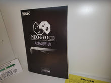 Load image into Gallery viewer, Snk NeoGeo CD FRONT LOADER Manual - Snk Neogeo CD NGcd