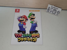 Load image into Gallery viewer, Mario & Luigi RPG pamphlet - Free / Freebie / Promo
