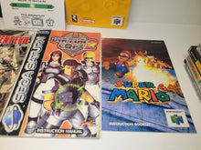 Load image into Gallery viewer, Lot Manuals Pal/Usa SNES, MD, N64, SATURN - Manuals Instructions