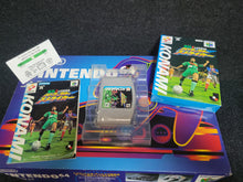 Load image into Gallery viewer, Nintendo 64 Console - black + Perfect Strikers - Nintendo64 N64 Nintendo 64