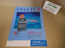 Load image into Gallery viewer, Capcom Status 18 / New Concept II Promo Flyer A4 - arcade artset art set