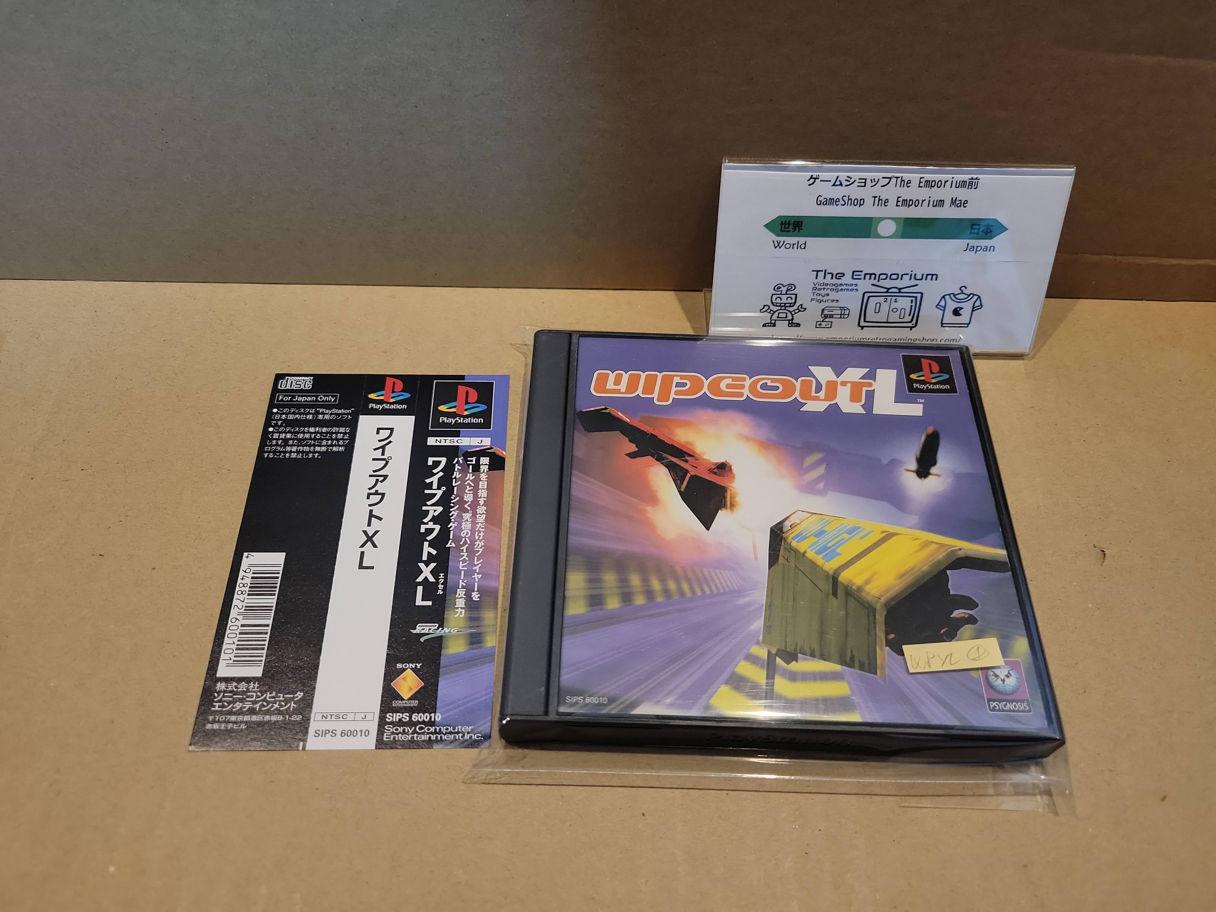 Wipeout XL - Sony PS1 Playstation – The Emporium RetroGames
