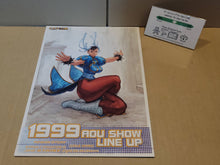Load image into Gallery viewer, Capcom AOU 1999 Promo Flyer A4 - arcade artset art set