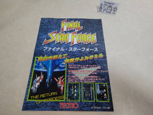 Load image into Gallery viewer, Final Star Force Promo Flyer A4 - arcade artset art set