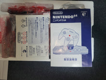Load image into Gallery viewer, Nintendo 64 Console - black + Perfect Strikers - Nintendo64 N64 Nintendo 64