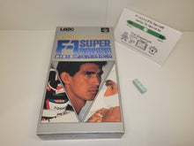 Load image into Gallery viewer, Aguri Suzuki no F-1 Super Driving - Nintendo Sfc Super Famicom