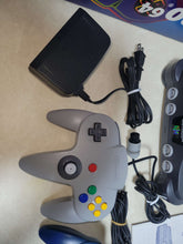 Load image into Gallery viewer, Nintendo 64 Console - black + 4 Games - Nintendo64 N64 Nintendo 64
