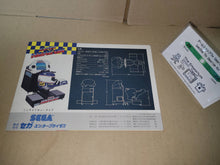 Load image into Gallery viewer, Super Hang-On Promo A2 Pamphlet/poster - arcade artset art set