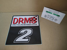 Load image into Gallery viewer, SCUD Race back seat sticker #2 - Arcade poster artset