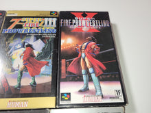 Load image into Gallery viewer, 7 Wrestling games LOT - Nintendo Sfc Super Famicom