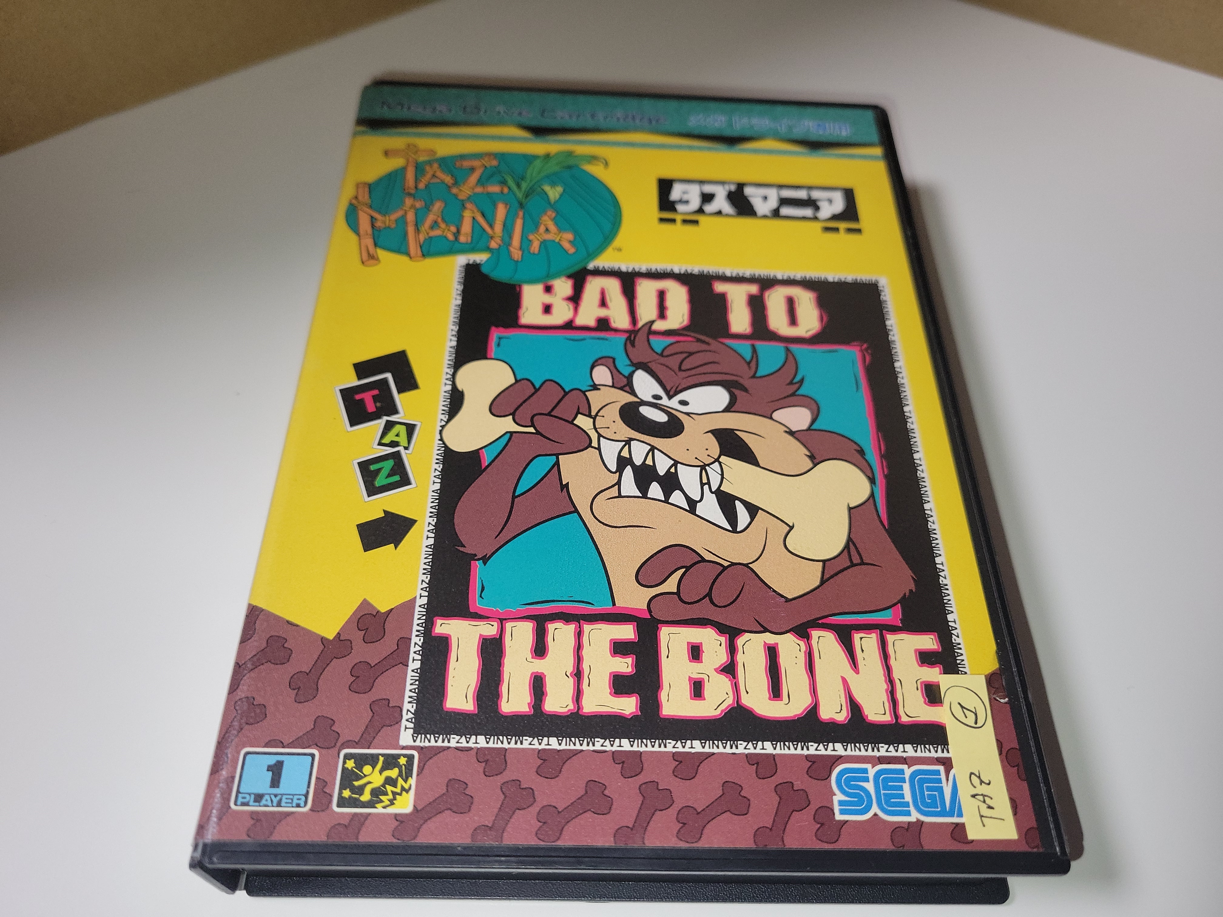 Jeu Sega Megadrive Taz-Mania - Version Originale En Boîte - État Bon - Jeu Rétro Culte