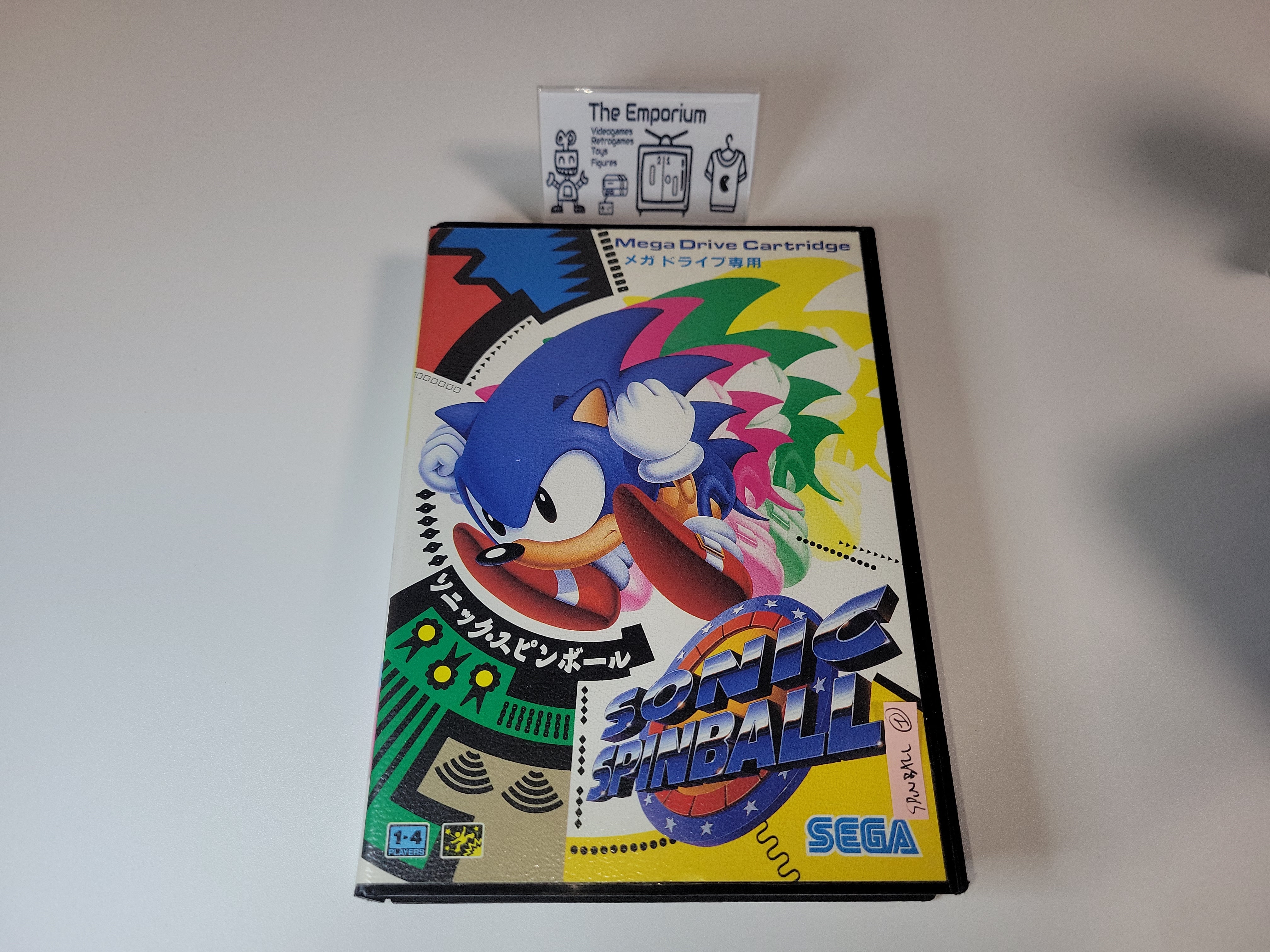 Jeu MEGADRIVE Sonic Spinball – PAL – Bon état – SEGA