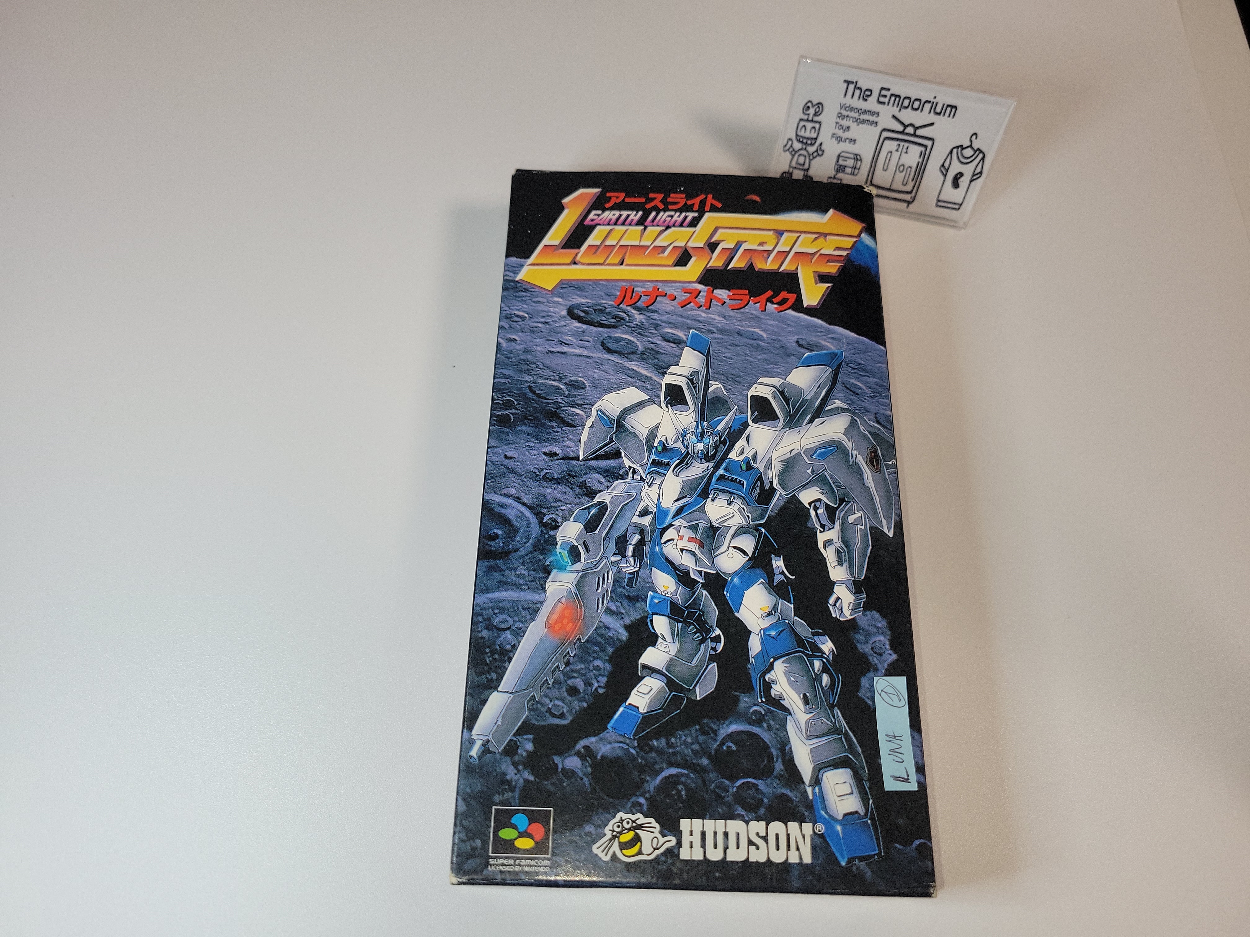 Earth Light Luna Strike – Super Famicom (SFC) – Japon – SHVC-AE5J-JPN – Hudson Soft – 1996