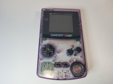 Load image into Gallery viewer, GameBoy Color Clear Purple console - Nintendo GB GameBoy