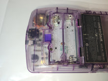Load image into Gallery viewer, GameBoy Color Clear Purple console - Nintendo GB GameBoy