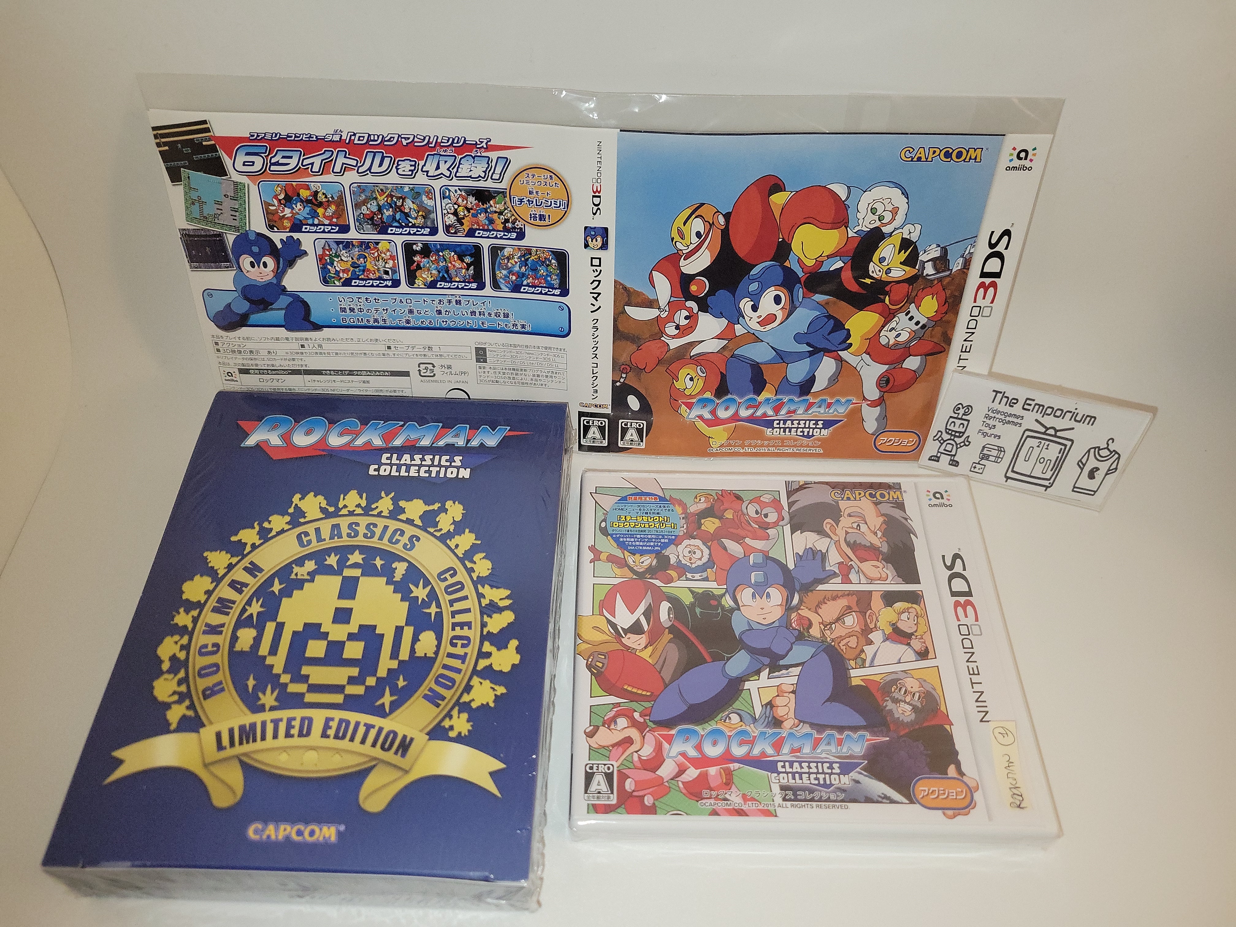 ロックマン レガシー コレクション ゴールド 新品 任天堂 3DS ア eSS2 Amazon.co.jp: ロックマン クラシックス コレクション Best