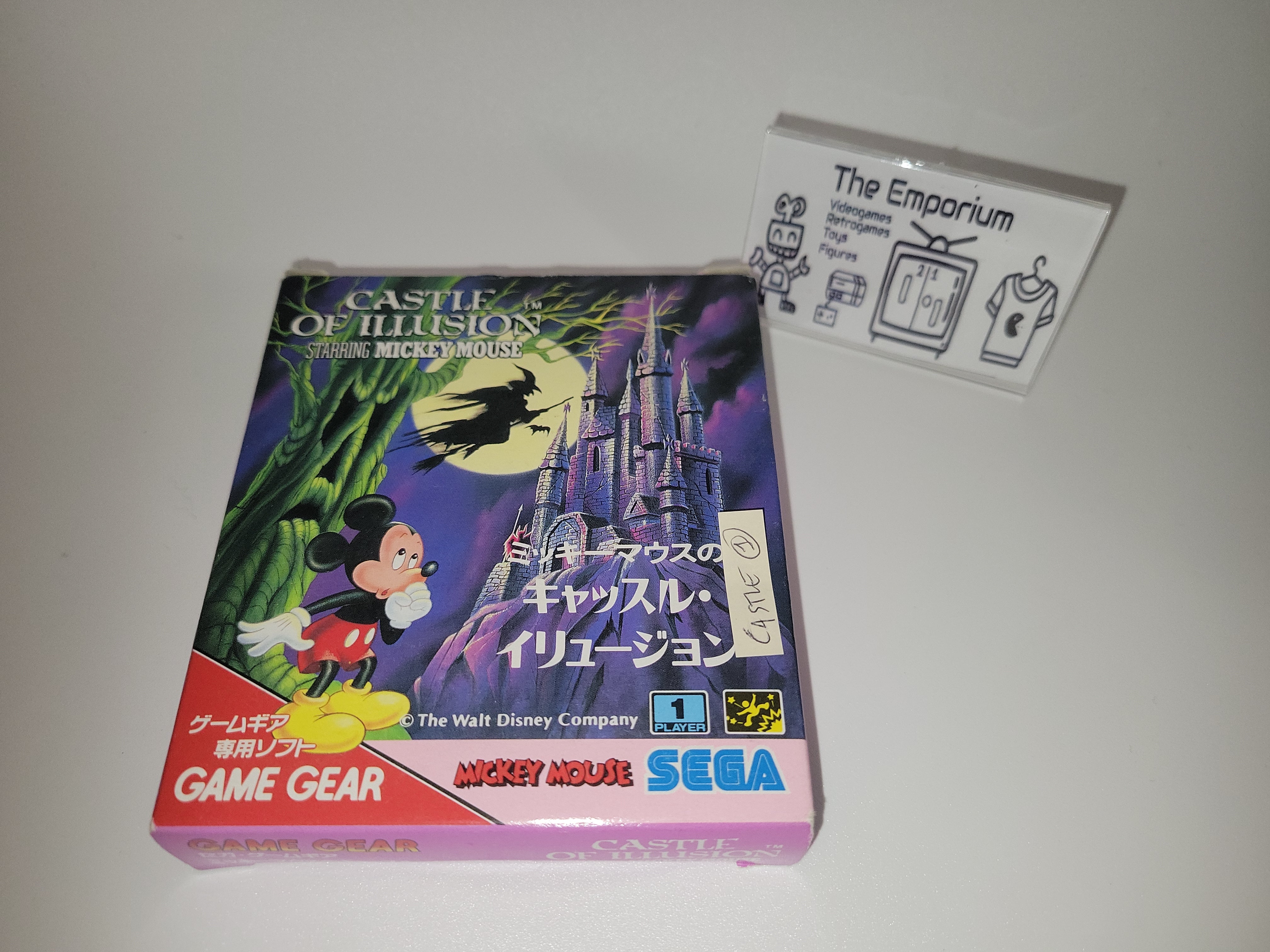mickey mouse sega game gear Castle of Illusion Starring Mickey Mouse
