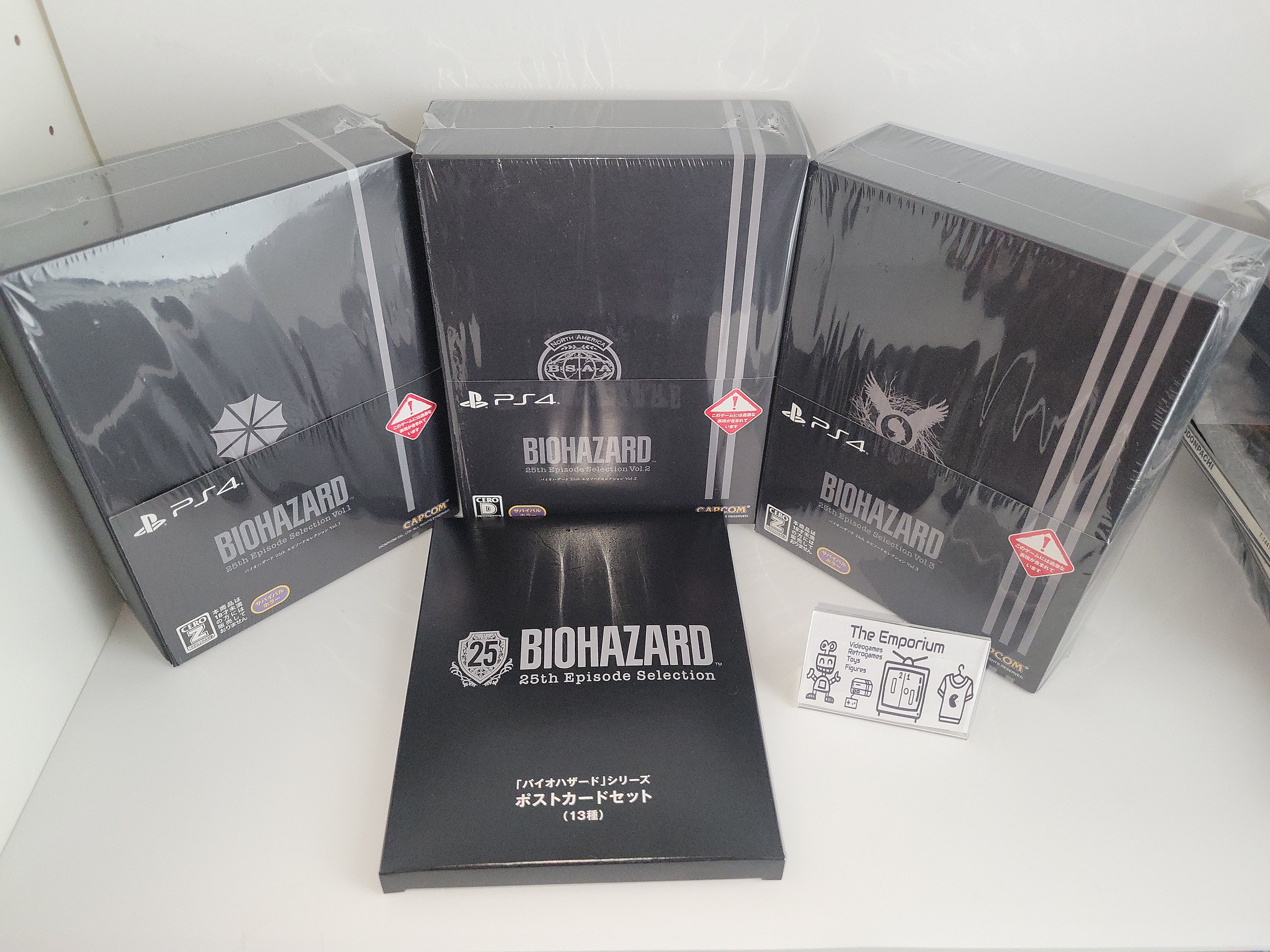 BOX ONLY - BIOHAZARD 25TH anniversary box set BOX ONLY NO