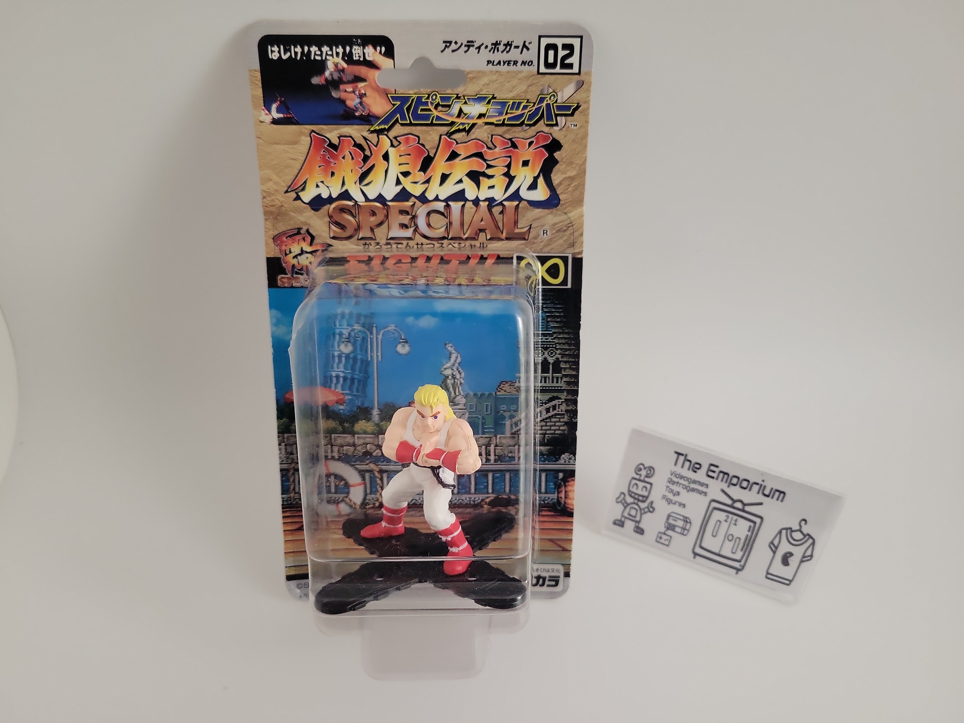SNK Fatal Fury Special Spin Chopper (Andy Bogard) toy action figure