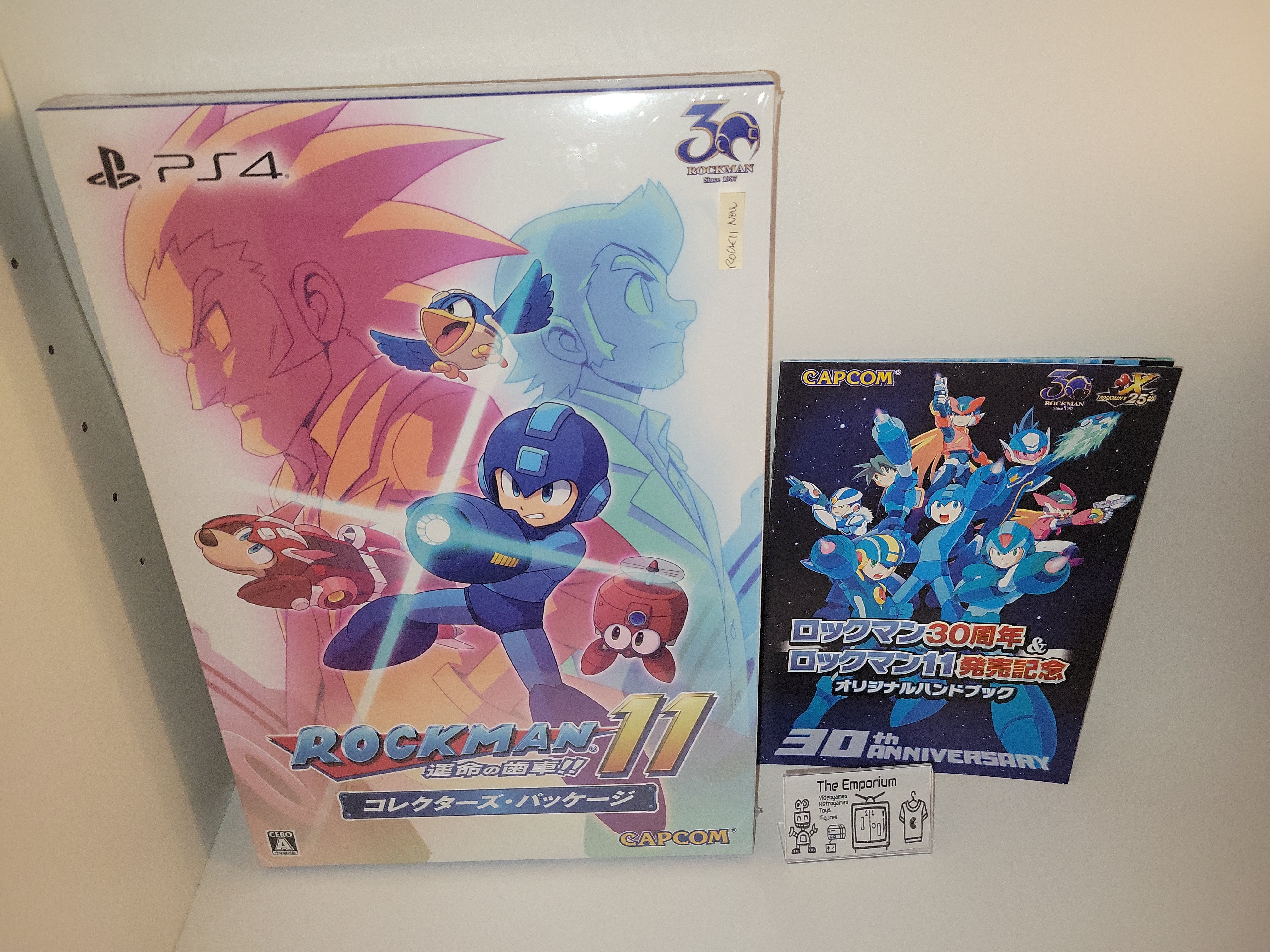 PACK COLLECTIONNEUR NINTENDO Switch Rockman SEGA NEUF Mega Man avec