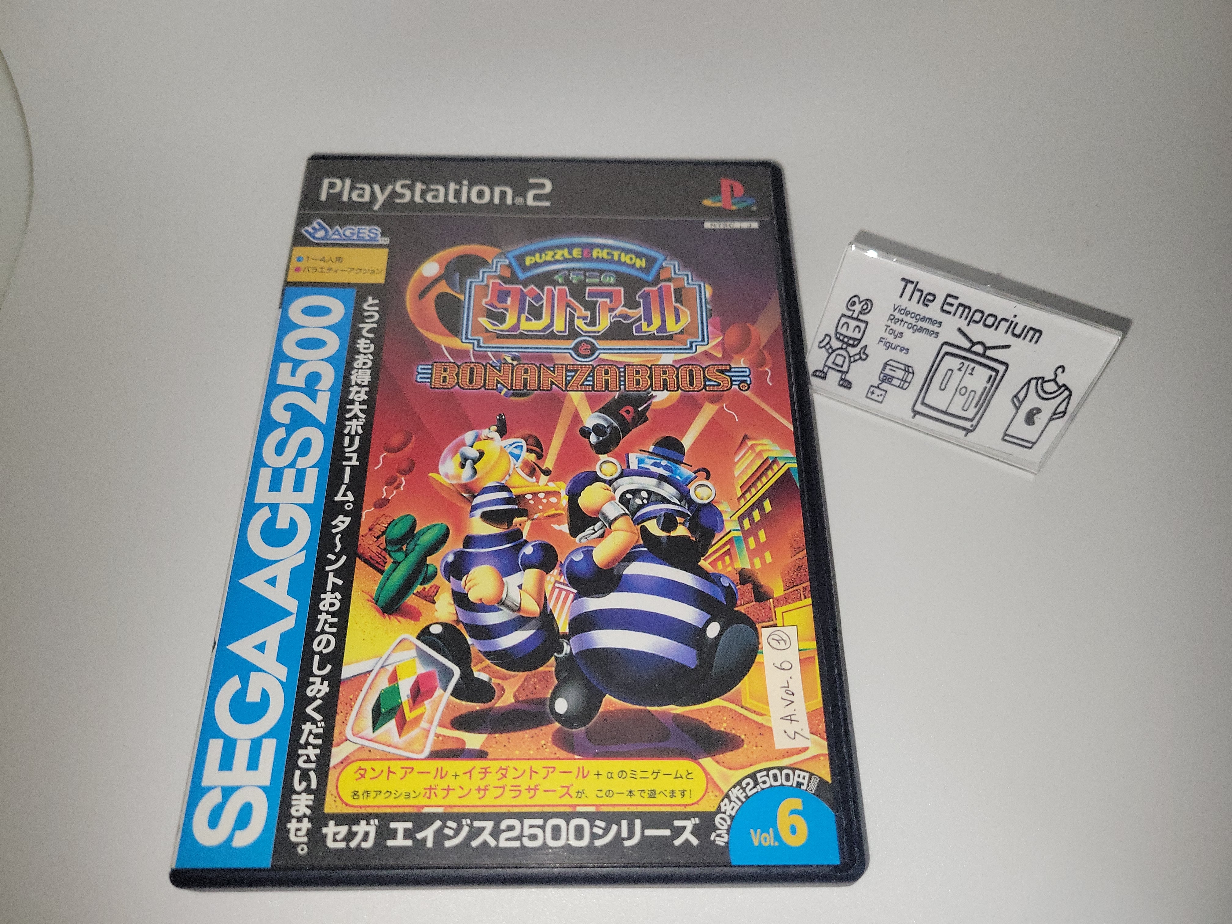 Sega AGES 2500 Series Vol. 6 Bonanza Bros. & Tant-R - Sony