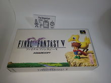 Load image into Gallery viewer, Final Fantasy V - Nintendo Sfc Super Famicom