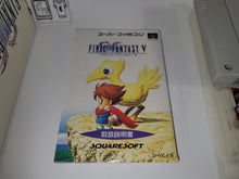 Load image into Gallery viewer, Final Fantasy V - Nintendo Sfc Super Famicom