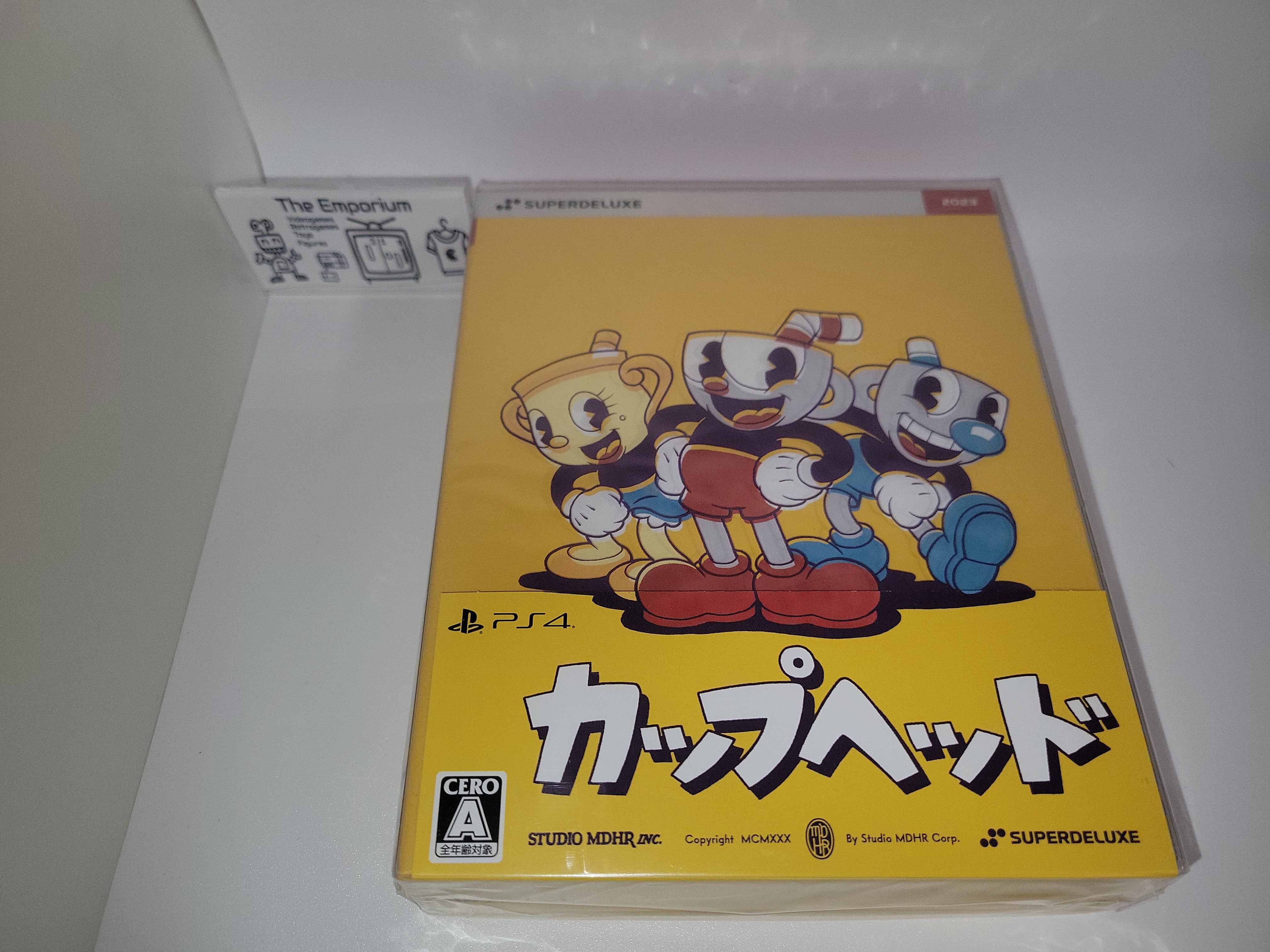 Cuphead ps4 box discount