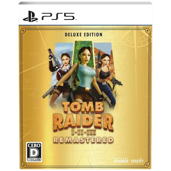 Tomb Raider I-II-III Remaster Deluxe Edition - Sony Ps5 playstation 5