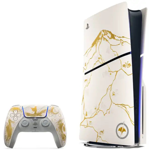 preorder release date: 5-10-2025 - Ghost of Yotei Console Gold Limited Edition CFIJ-10029 - Sony PS5 Playstation 5