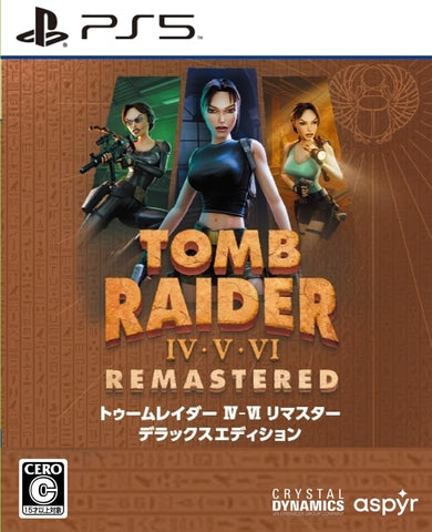 preorder release date: 23-10-2025 - Tomb Raider IV-V-VI Remastered Standard Edition - Sony PS5 Playstation 5