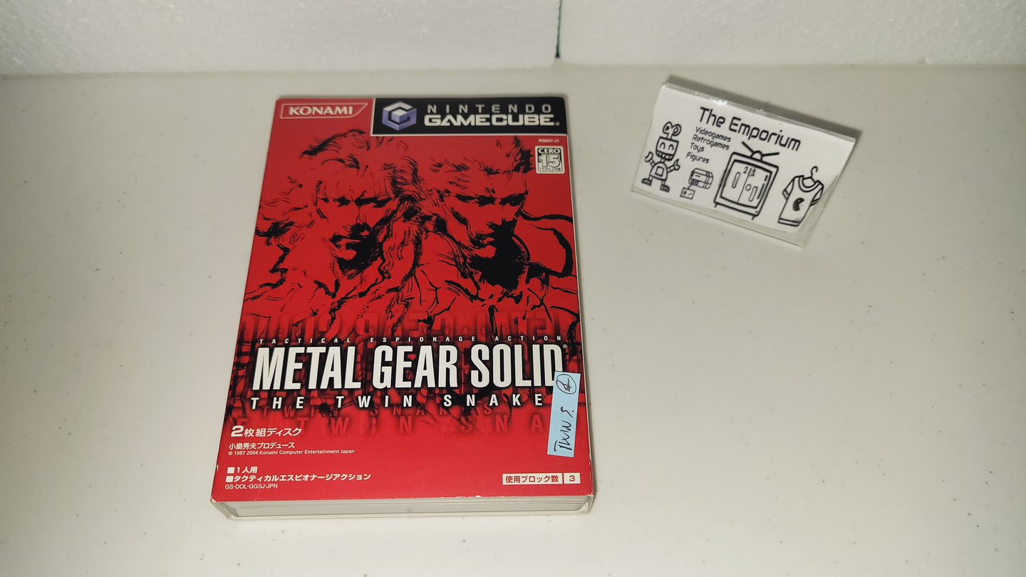 Metal Gear Solid: The Twin Snakes - Nintendo GameCube GC NGC