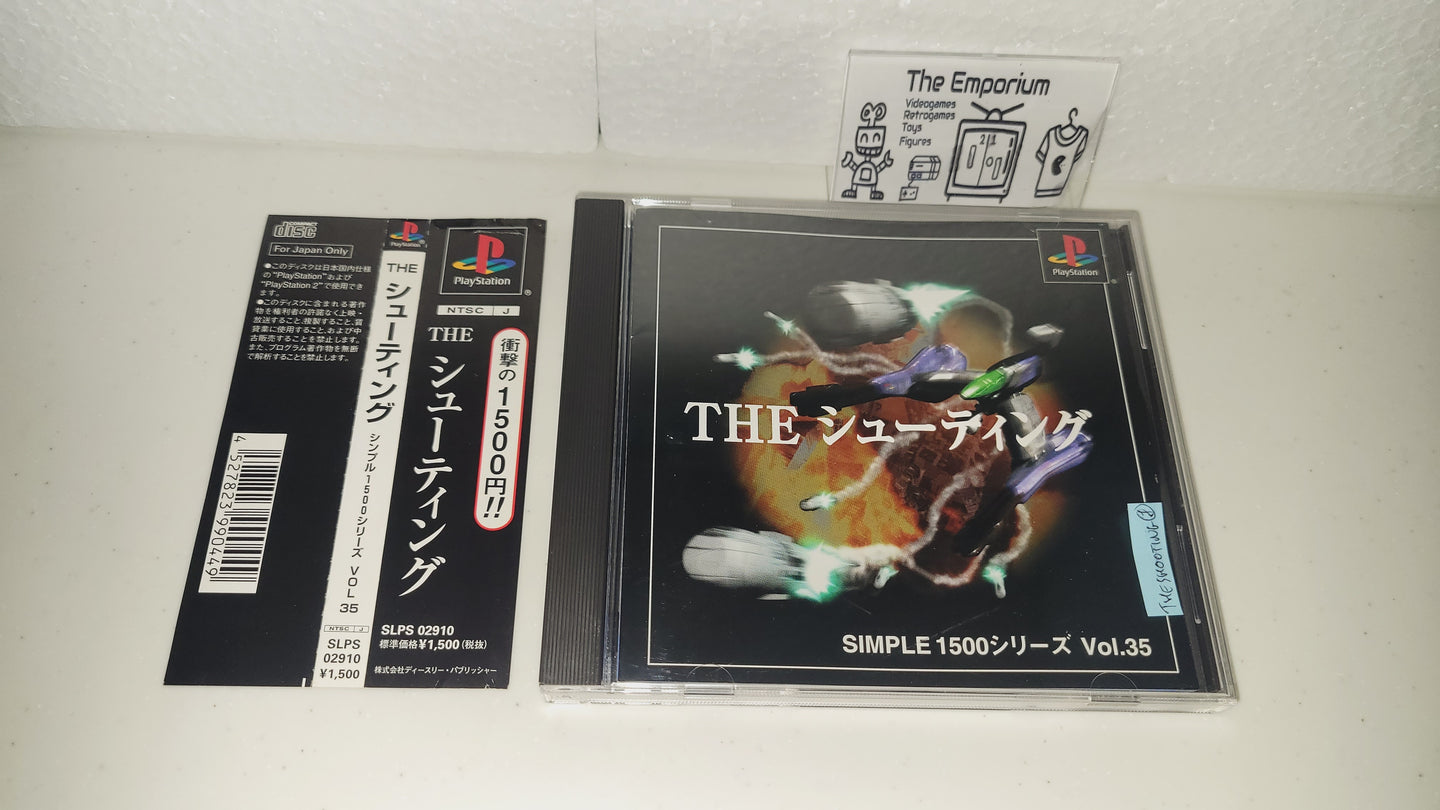 Simple 1500 Series Vol. 35: The Shooting - Sony PS1 Playstation