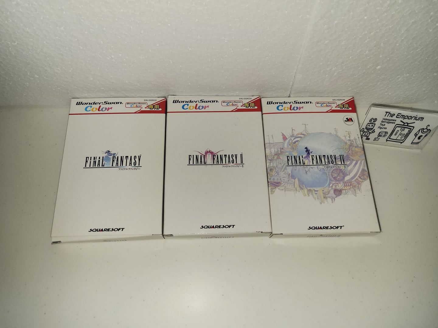 michela - Final Fantasy I / II / IV set - Bandai Ws WonderSwan