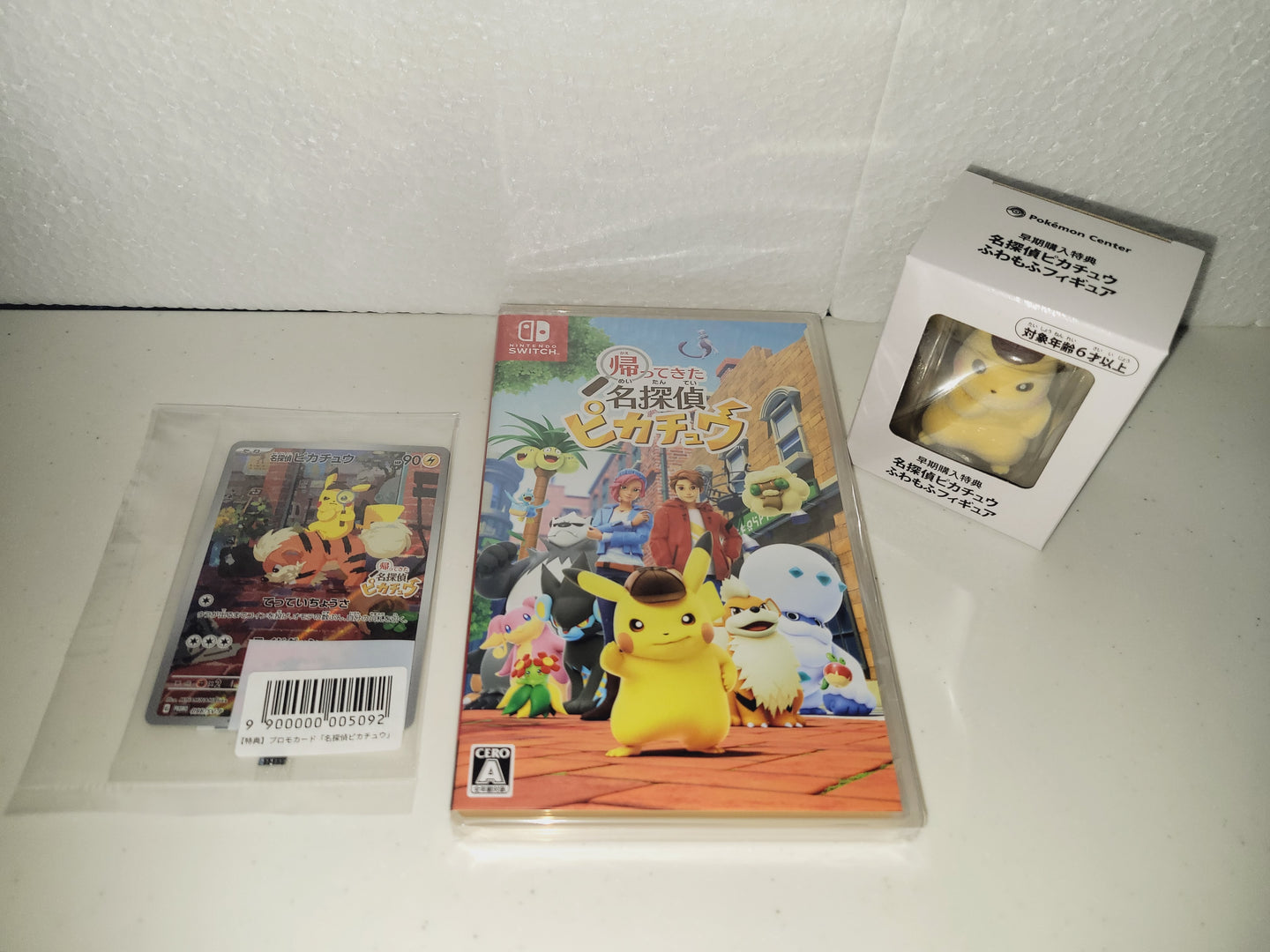 Detective Pikachu Returns with Pokemon Center Preorder Bonus - Nintendo Switch NSW