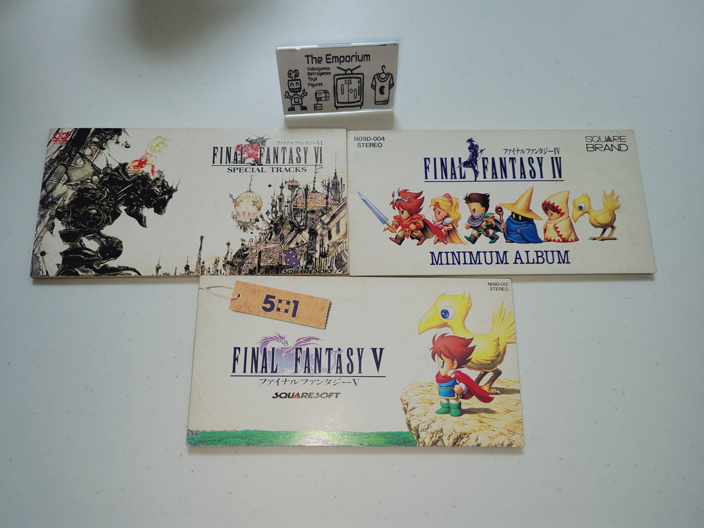 michela - Final Fantasy IV/V/VI Mini cd Original Soundtrack
 - japanese original soundtrack japan cd