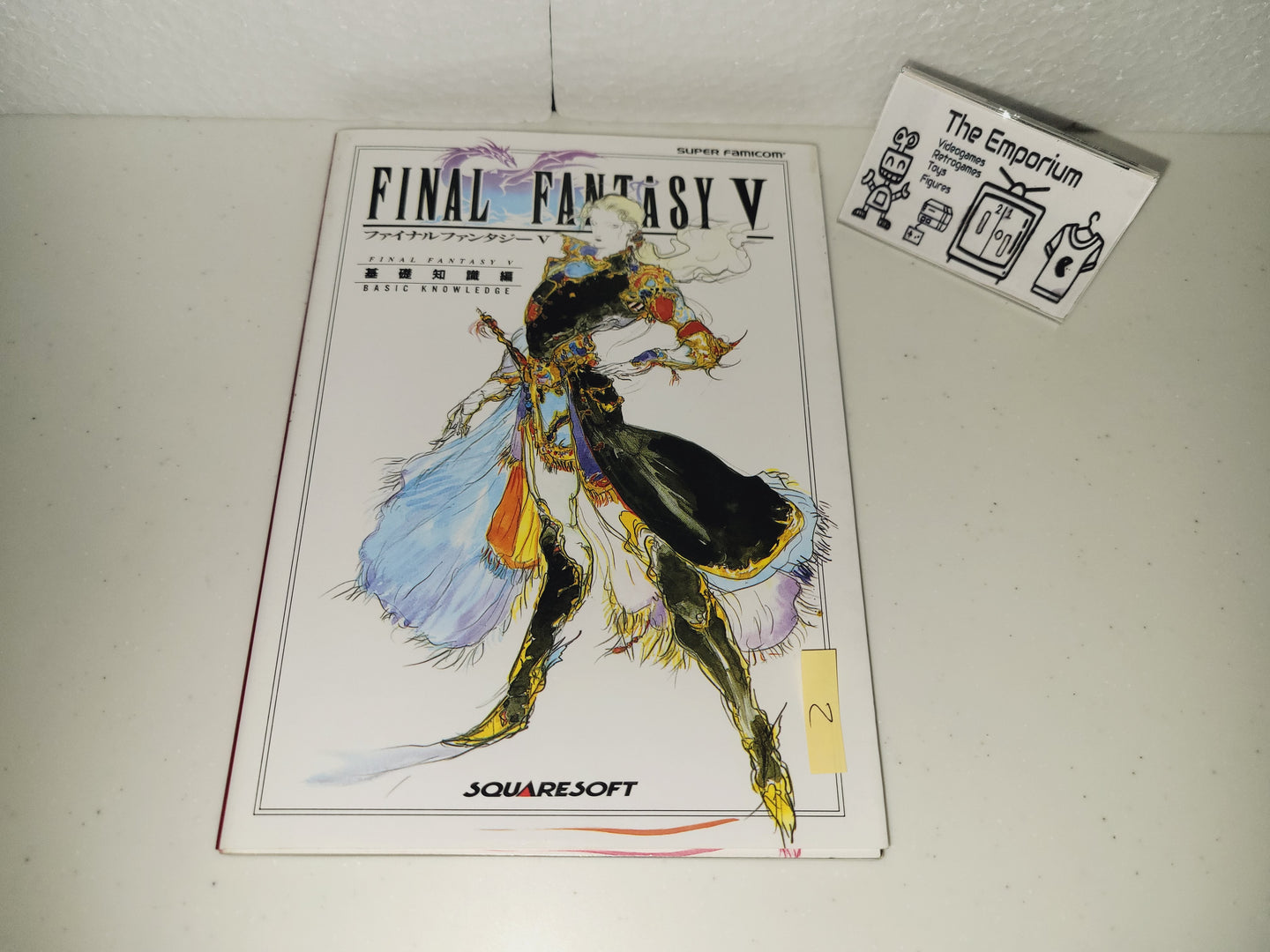 michela - Final Fantasy V Basic Knowledge book  - book