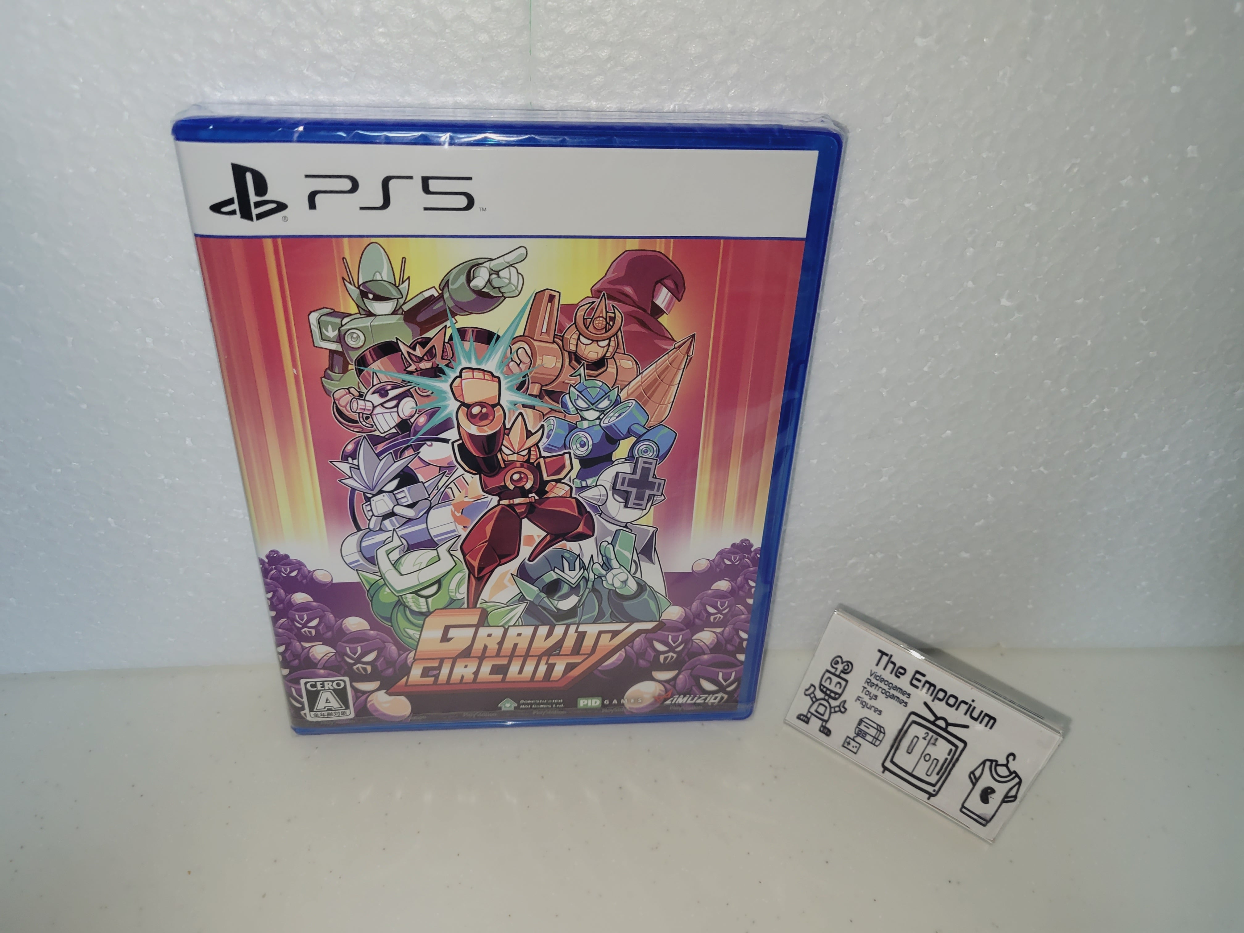 Jeu Vidéo Gravity Circuit - Version Physique PS5, Action/plateforme Rétro, PEGI 7