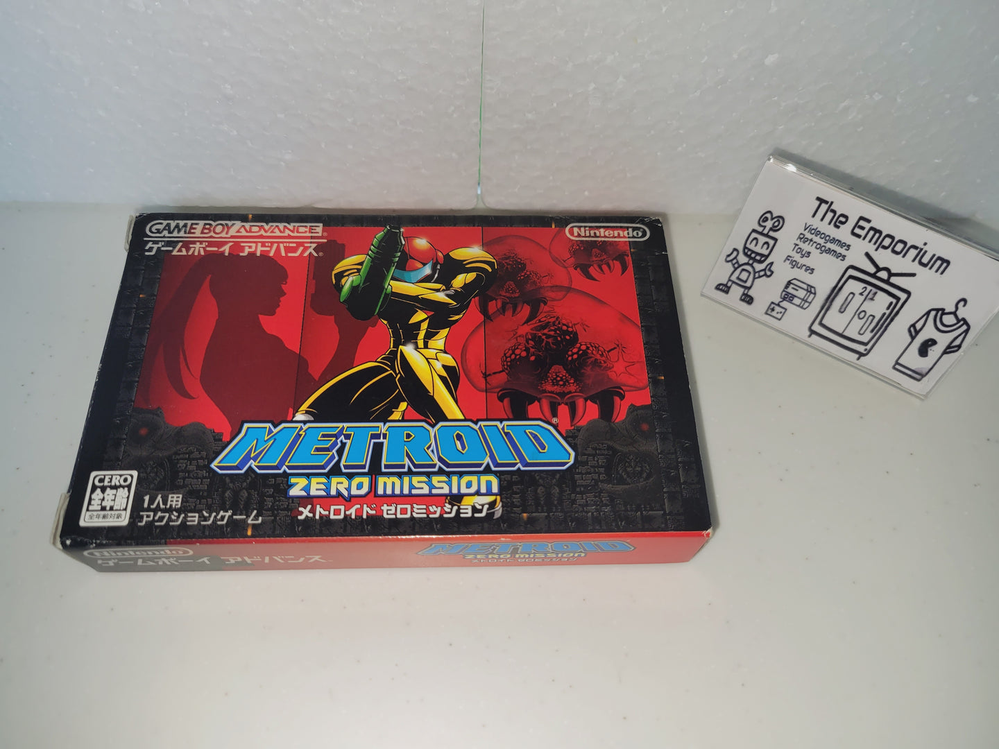 Metroid Gba Metroid: Zero Mission - Nintendo GBA GameBoy Advance – The Emporium ...